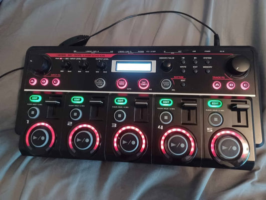 GEAR: Boss RC-505 5-channel audio looper w/ midi
