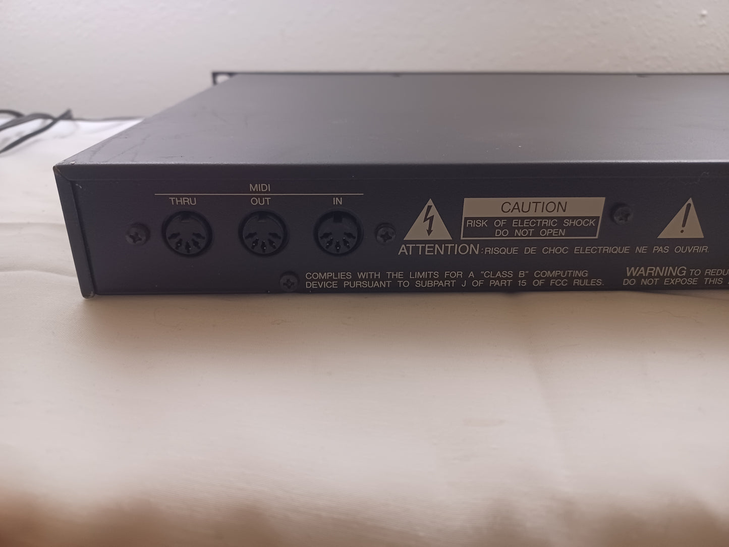GEAR: Yamaha TG-55 Multitimbral Rackmount Synthesizer
