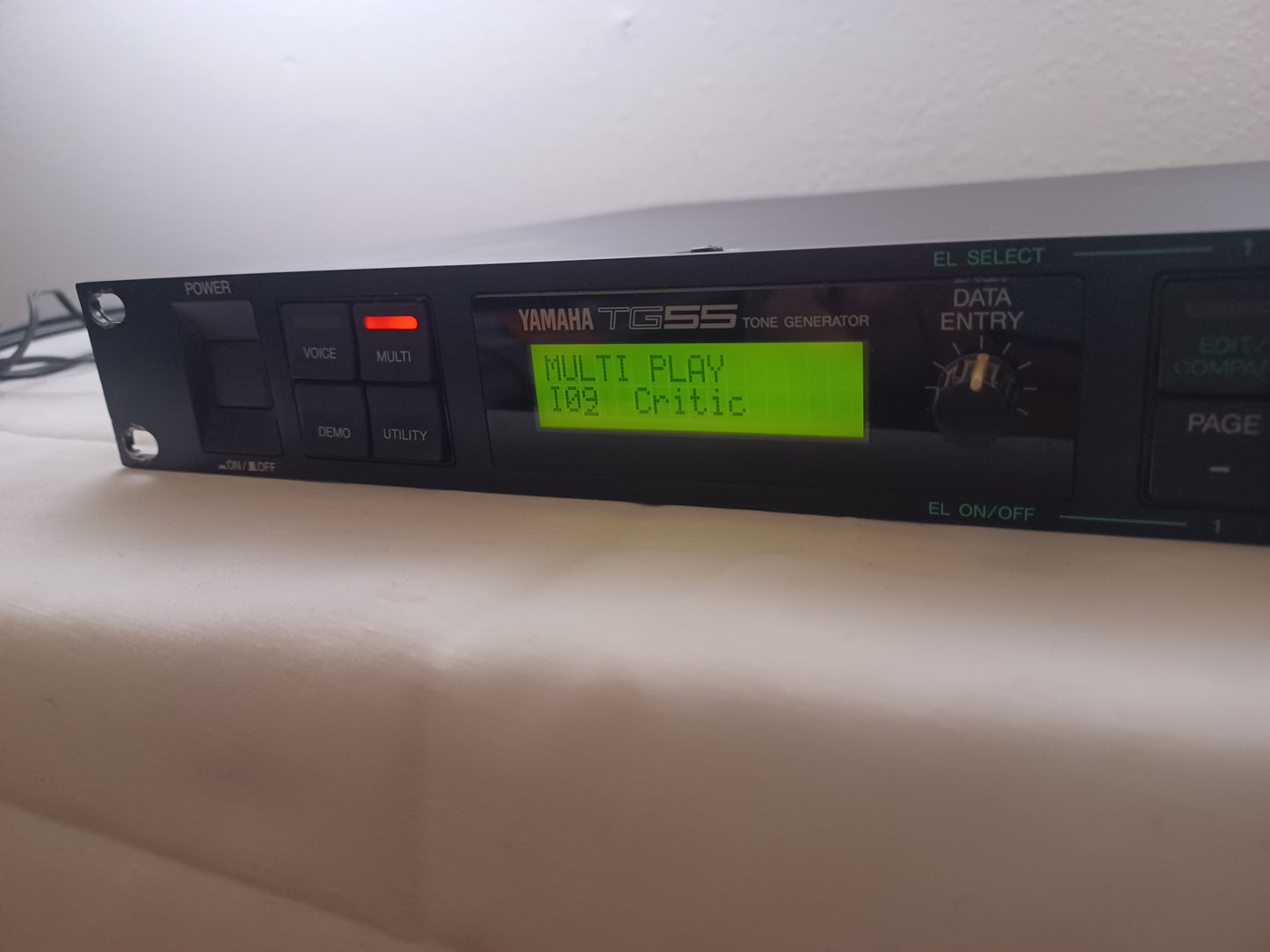 GEAR: Yamaha TG-55 Multitimbral Rackmount Synthesizer