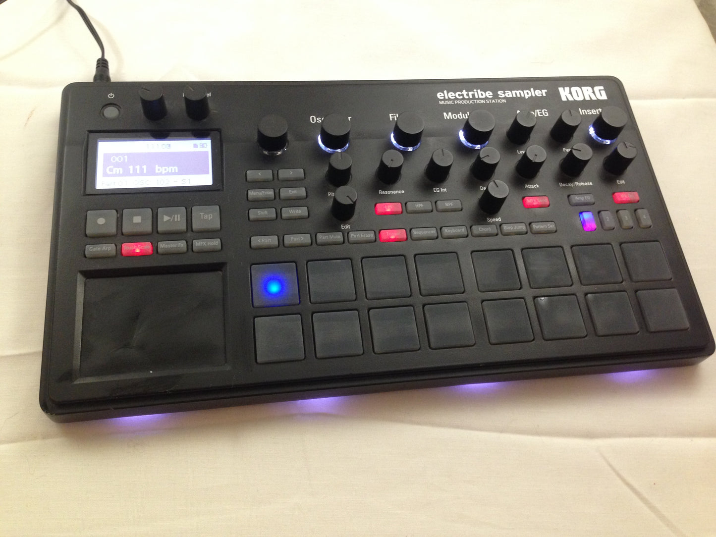 GEAR: Korg Electribe Sampler (ES2) Black :: HACKTRIBE Installed!
